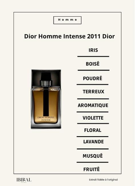 Dior Homme Intense 2011